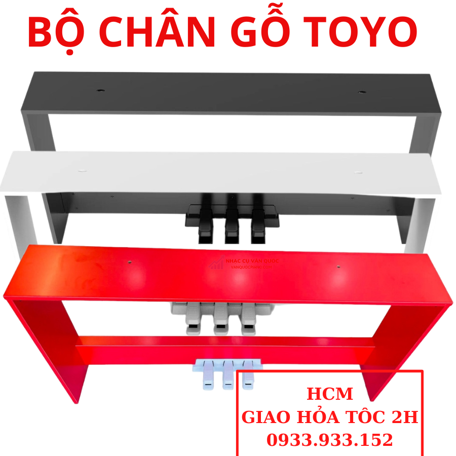 Bộ Chân Đàn Piano Bằng Gỗ - Đàn Piano Điện Toyo XS900 - XS800 - X900 - X800 - BX200