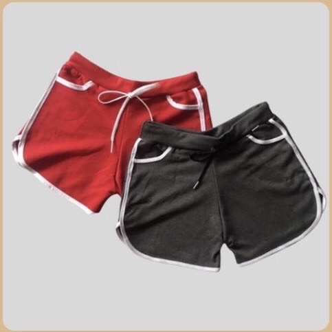 Quần đùi thun nữ cotton mềm mát