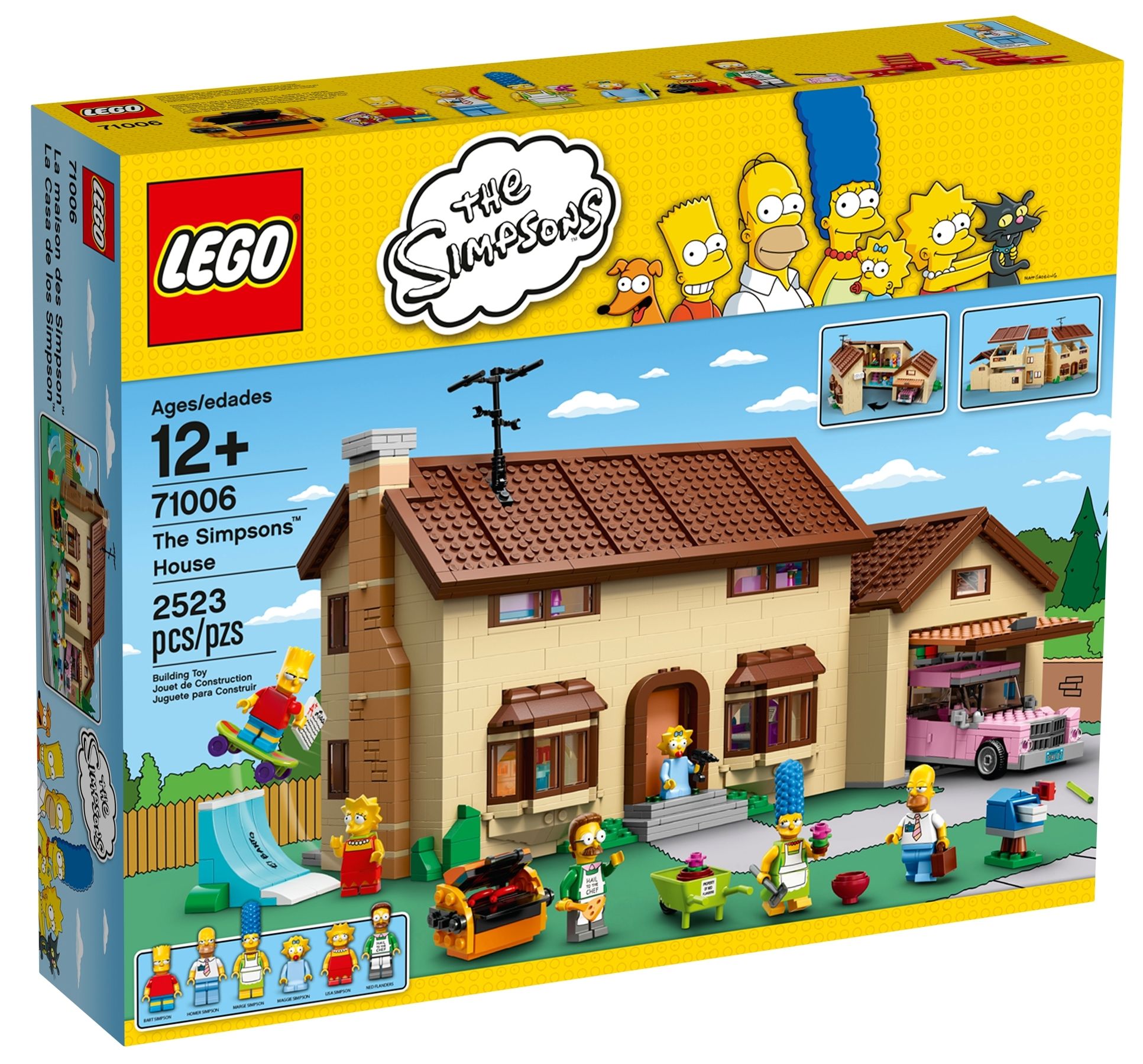 BRICK4U] LEGO SIMPSON - 71006 - NHÀ SIMPSONS - THE SIMPSONS HOUSE |  