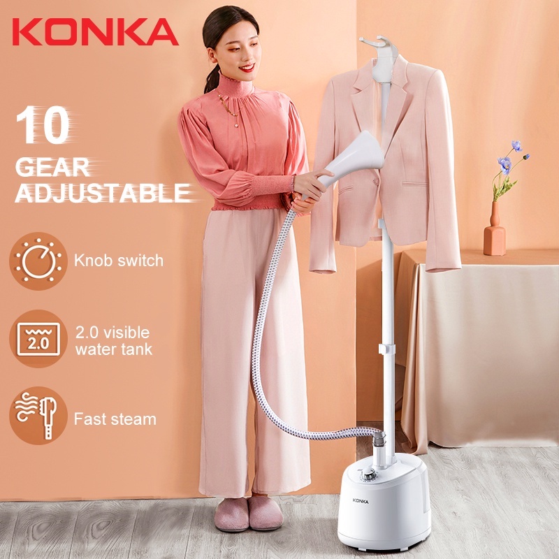 KONKA Bàn là hơi nước cây KONKA KZ- GT24 nhập khẩu chính hãng, chất lượng cao cấp, phù hợp mọi chất vải