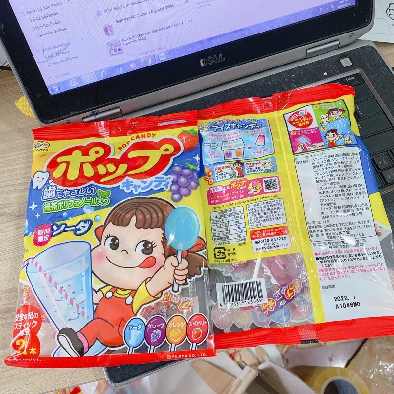 Kẹo Mút Trái Cây Nhật Bản