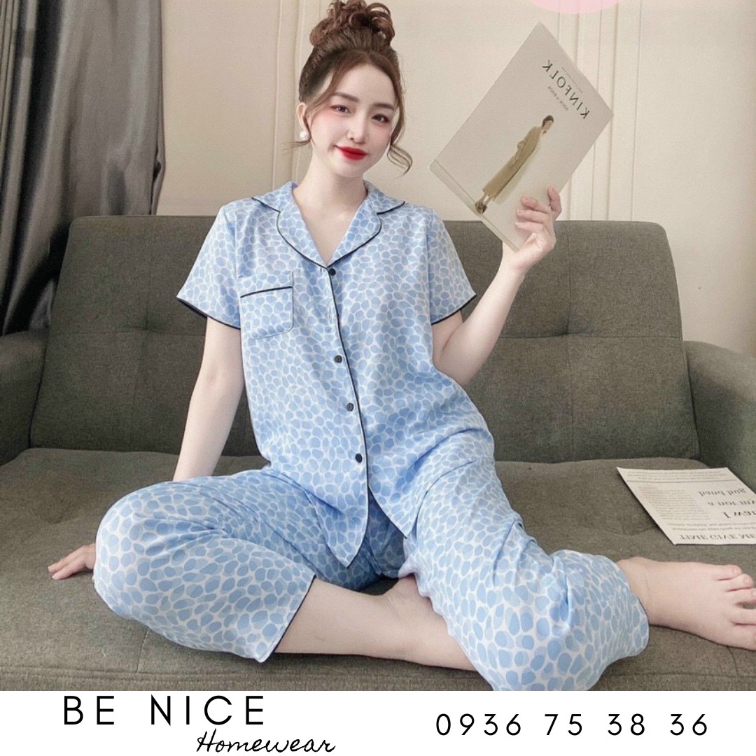 Set pijama mặc nhà chất đũi