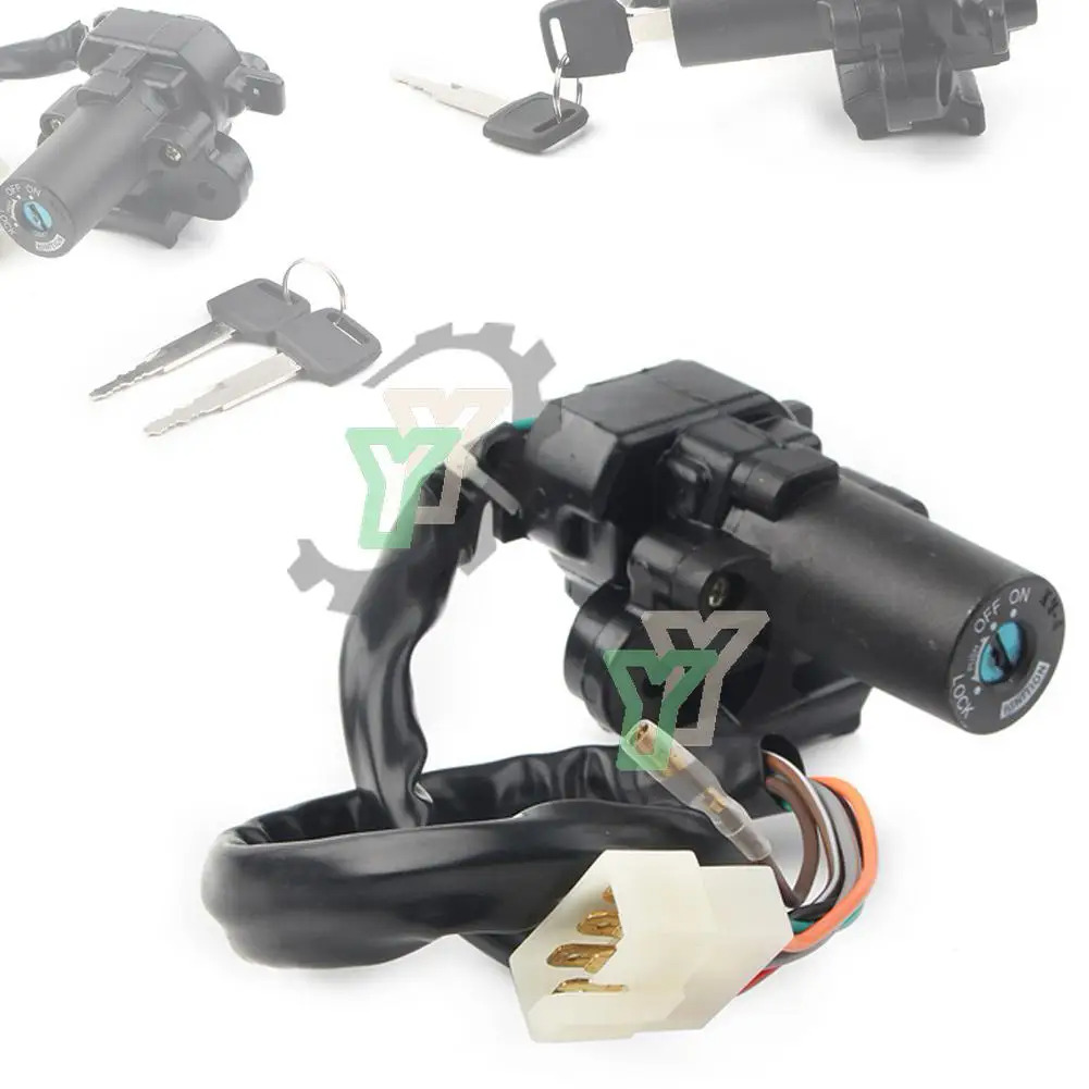 Xe máy đánh lửa chuyển đổi bắt đầu khóa liên hệ với Key Set cho KAWASAKI NINJA zzr400 zzr600 zx6r zx7r ZX-7RR zxr750 zx9r ZX-7RR ZX RR