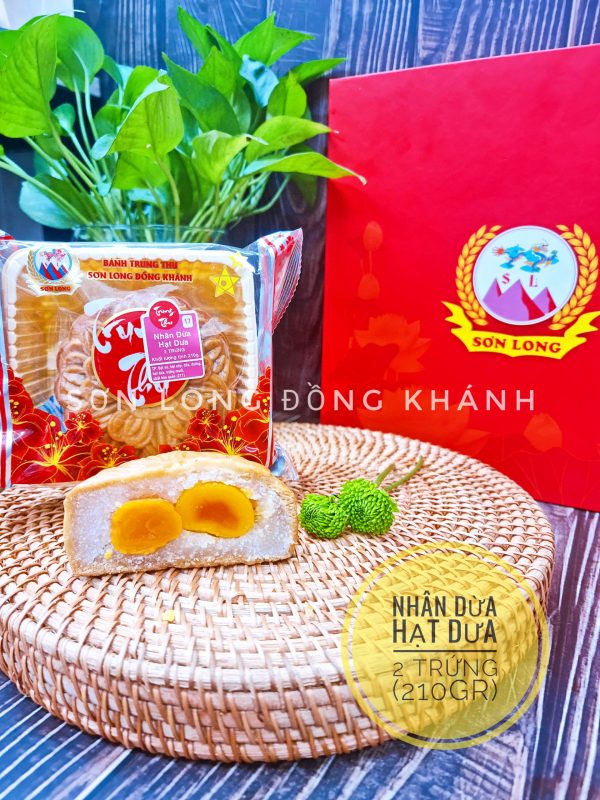 Nhân dừa hạt dưa 2 trứng