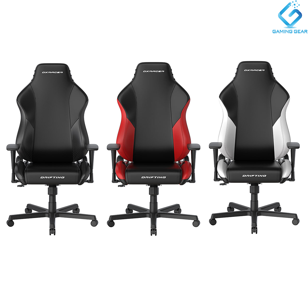 Ghế gaming cao cấp dxracer drifting c-neo leatherette - l - 3 màu: đen, đen xám, đen đỏ - tay ghế 3d- chân kim loại