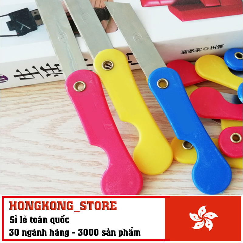 [COMBO 5 Chiếc] Dao Rọc Giấy, Gọt bút chì YINHUI gập gọn tiện dụng - Dao rọc giấy mini văn phòng phẩm