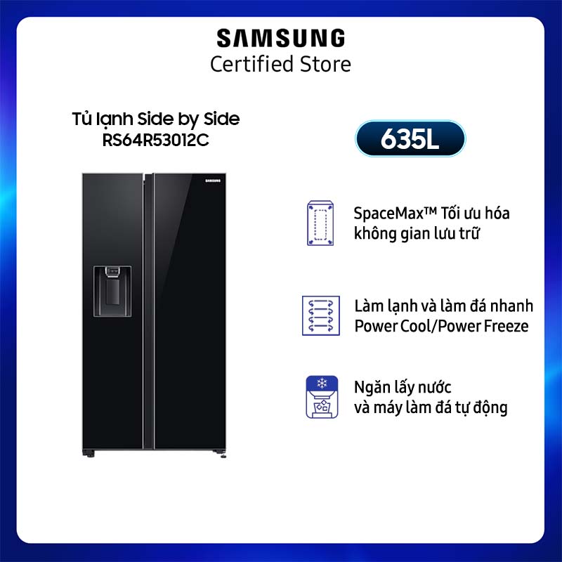 Tủ lạnh samsung side by side 635l