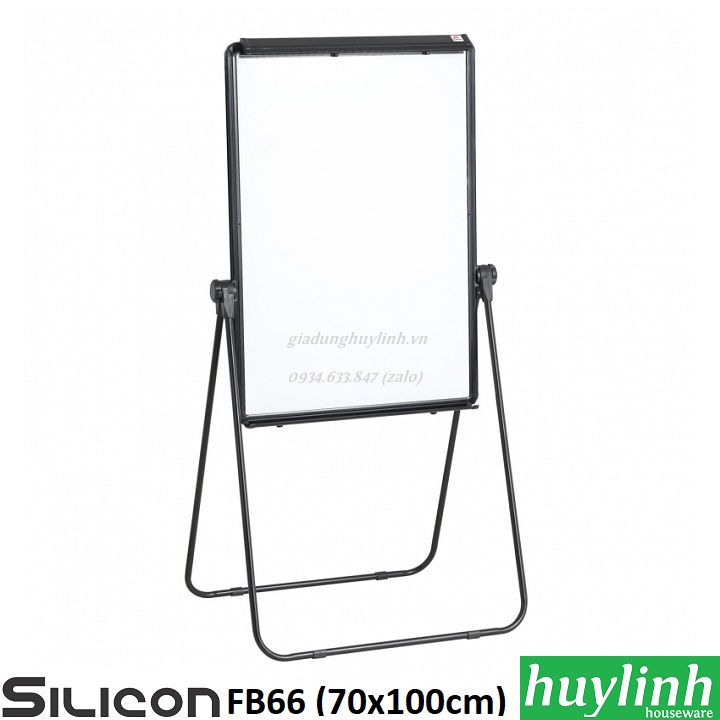 Bảng flipchart silicon fb66 - chân chữ u