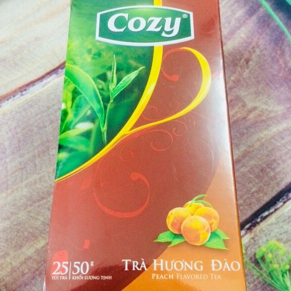 Trà đào túi lọc cozy 40g