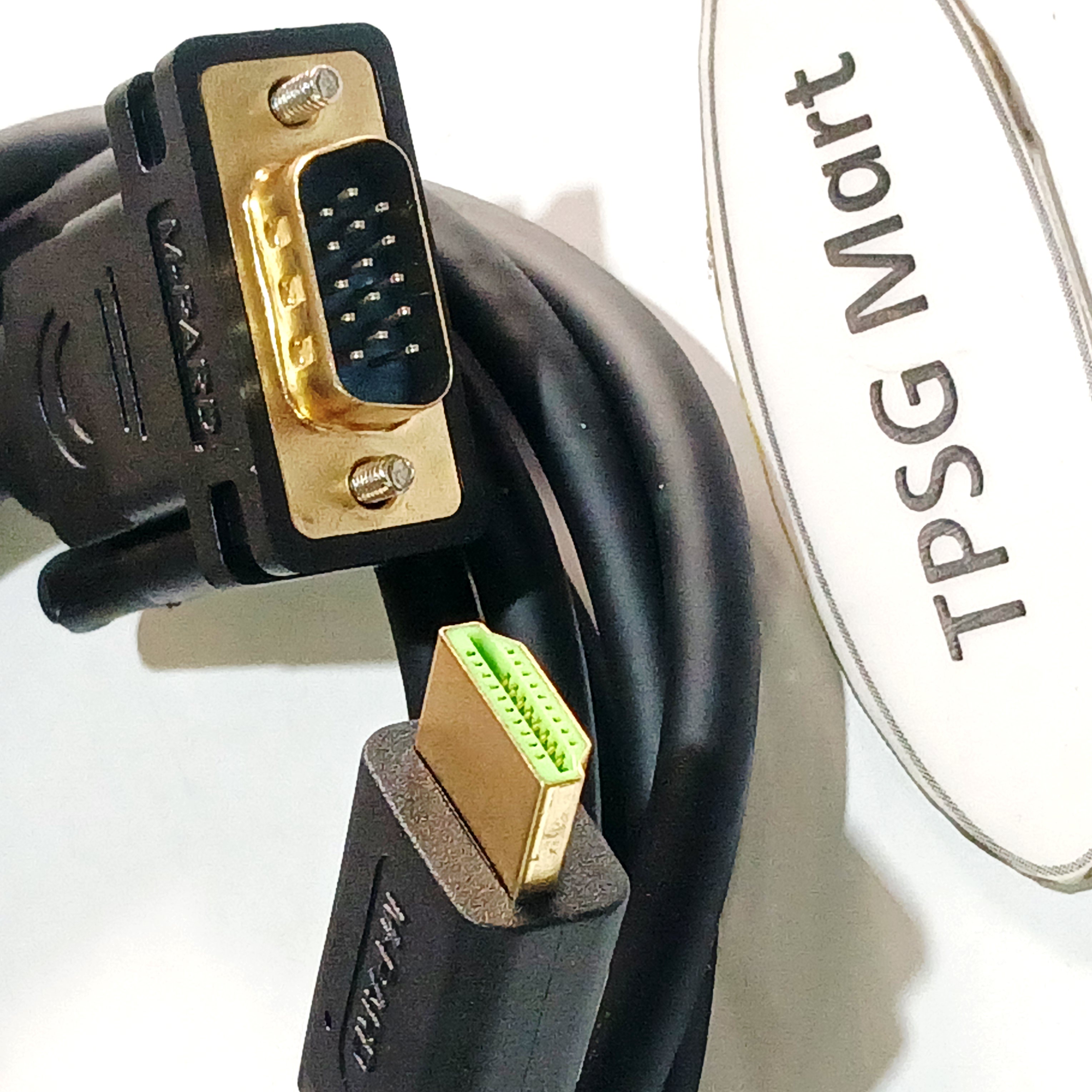 Cáp HDMI ra VGA dài 1.8m hiệu M Pard chính hãng (Cáp truyền tín hiệu 1 chiều từ HDMI In ra VGA Out)