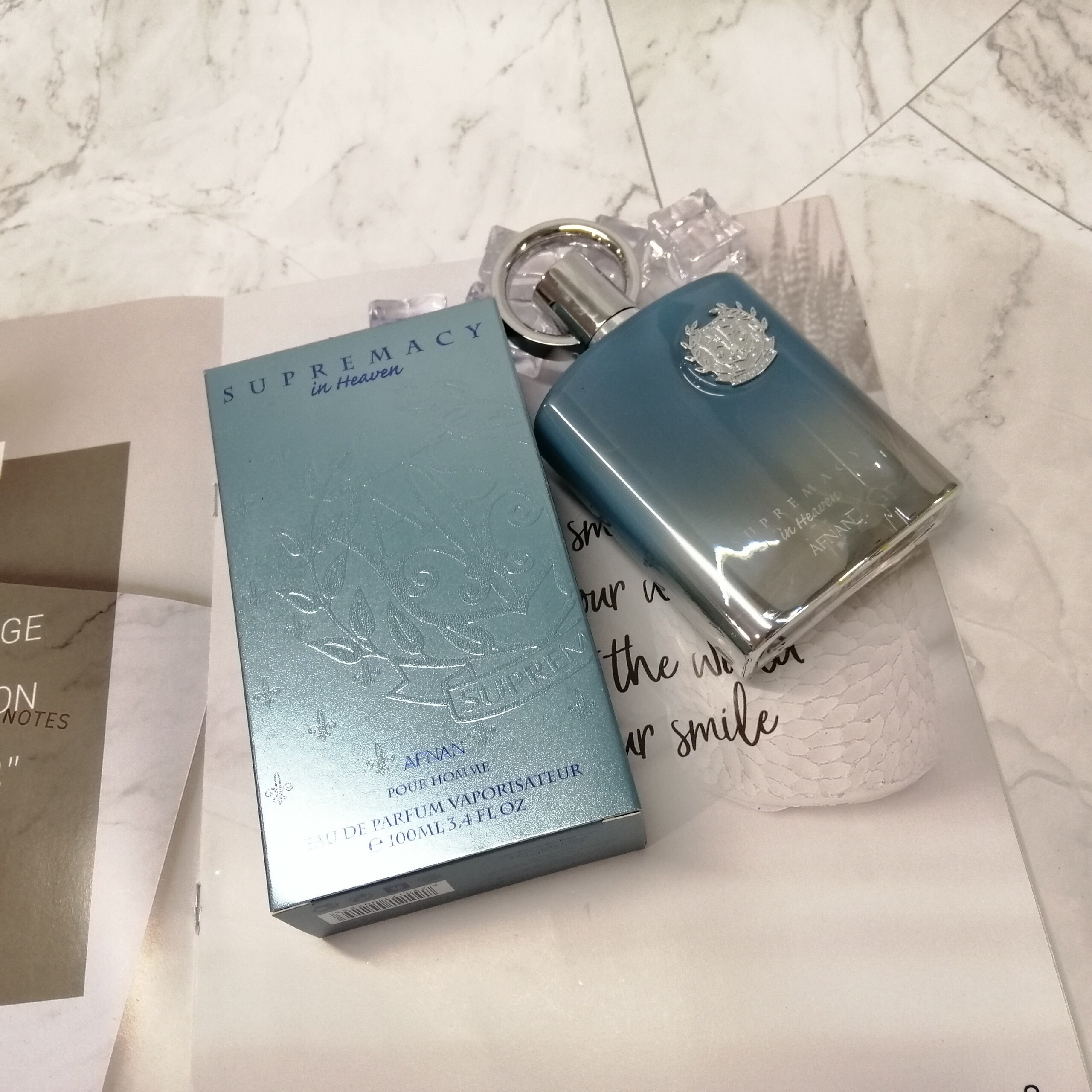 Nước hoa Nam Afnan Supremacy in Heaven 100ml - Hương gỗ hoa cỏ xạ hương