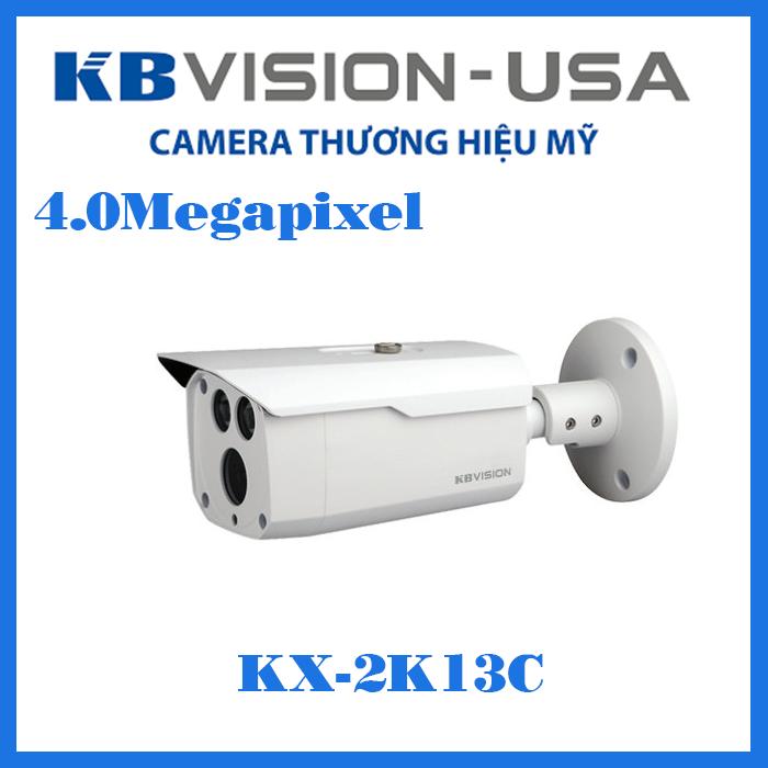 Camera hdcvi hồng ngoại 4.0 megapixel kbvision kx-2k13c