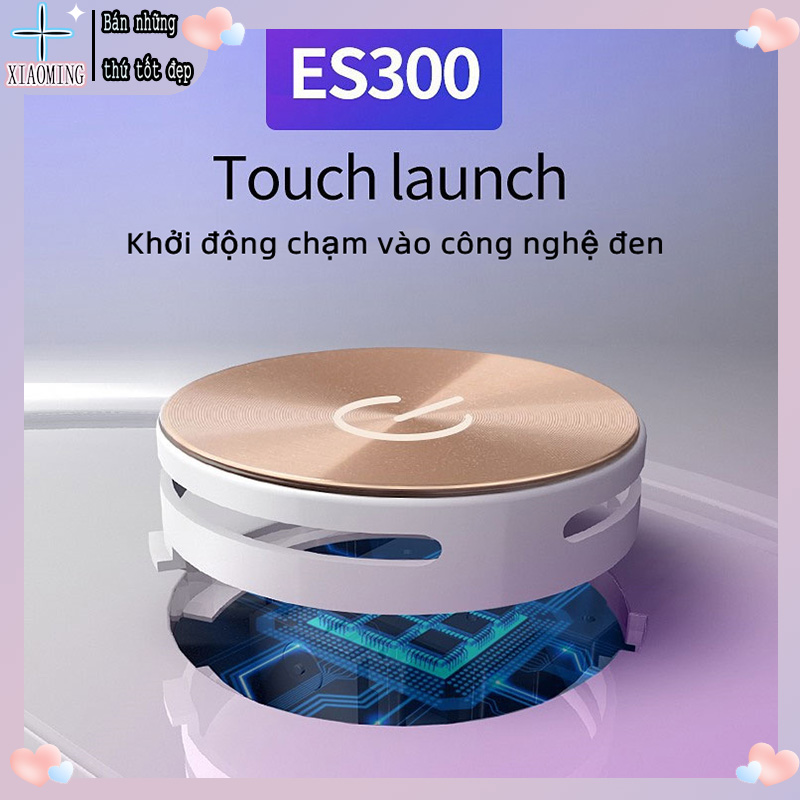 Robot Hút Bụi Thông Minh, Máy Hút Bụi Tự Động. Robot Hút Bụi Lau Nhà thông minh 3 in 1, hệ thống cảm biến hiện đại, chế độ hút mạnh mẽ, PHIÊN BẢN NÂNG CẤP có thể điều khiển qua App điện thoại.