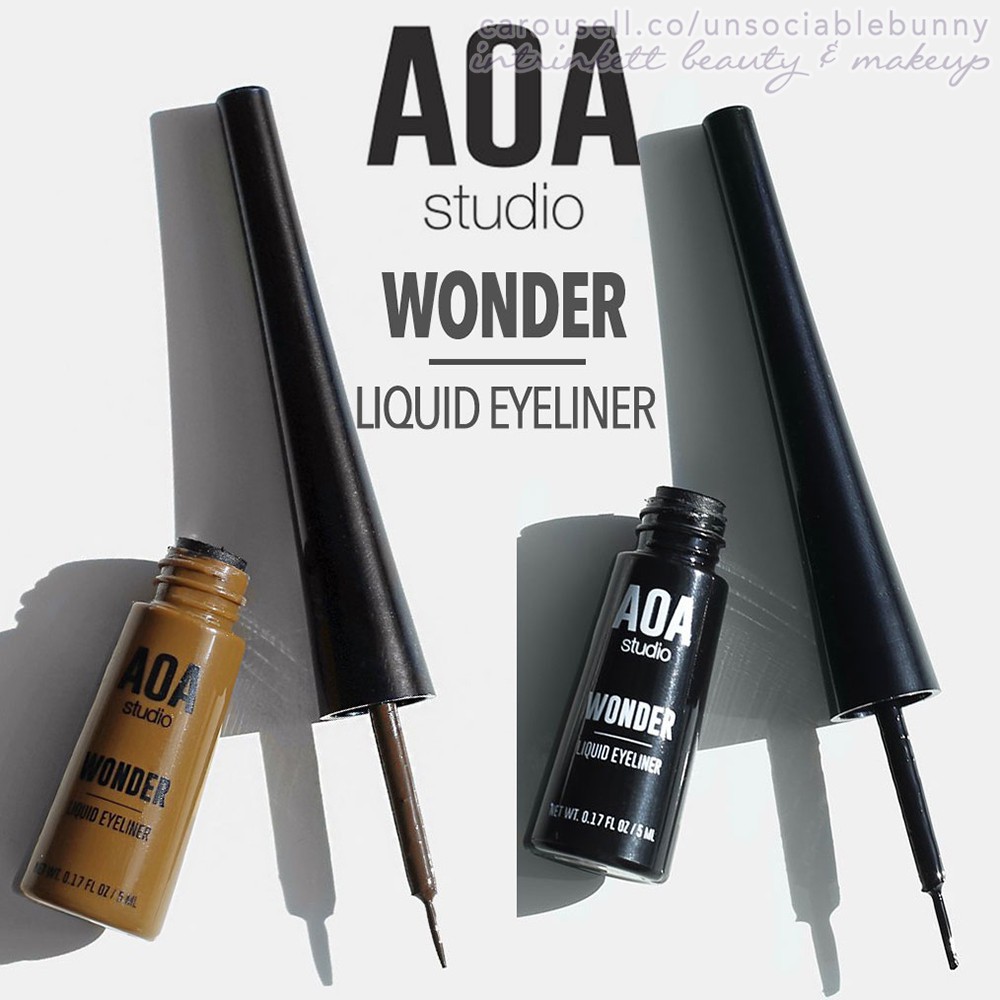 Kẻ mắt nước aoa wonder liquid eyeliner
