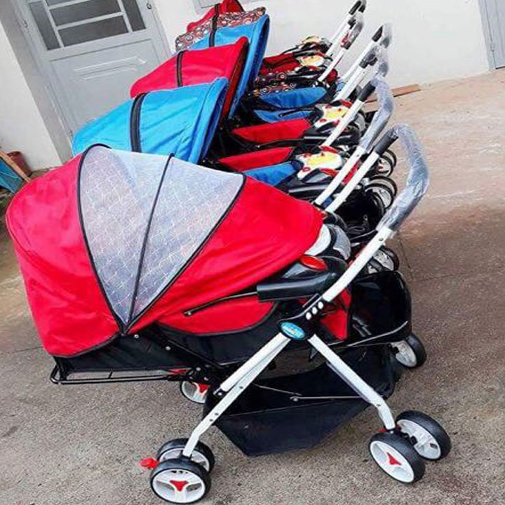 Xe đẩy 2 chiều 3 tư thế gấp gọn cho bé