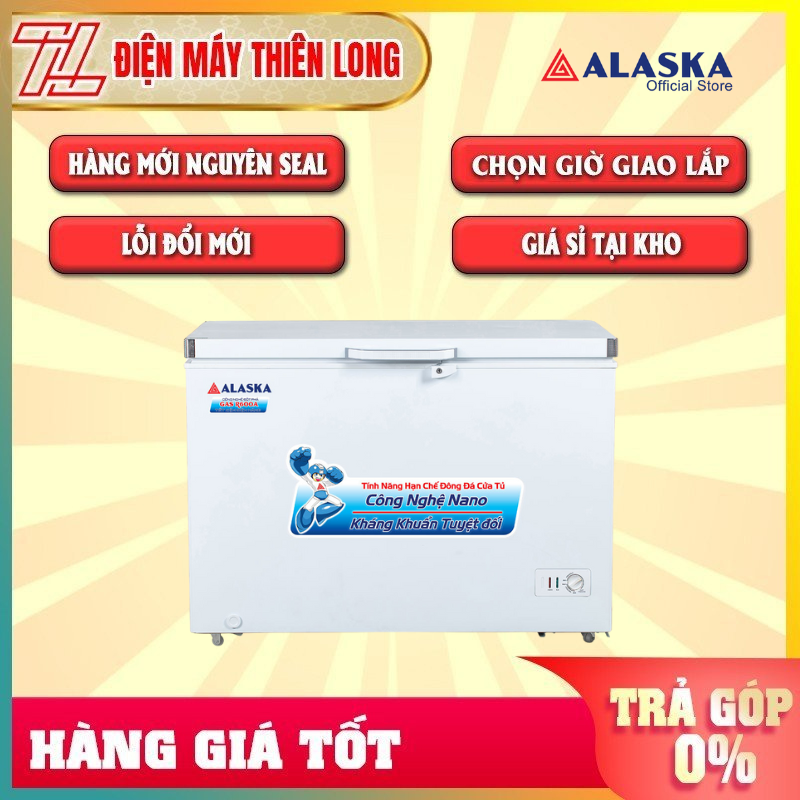 Tủ đông alaska 1 cửa 295 lít bd-400 - bd 400 - giao hàng toàn quốc