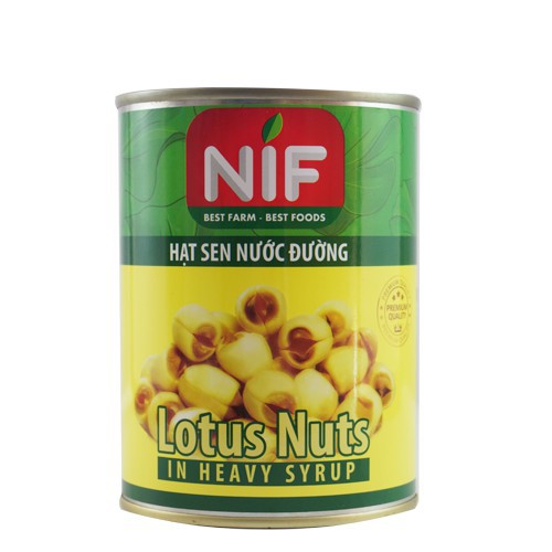 Hạt sen ngâm nước đường Nif 560g