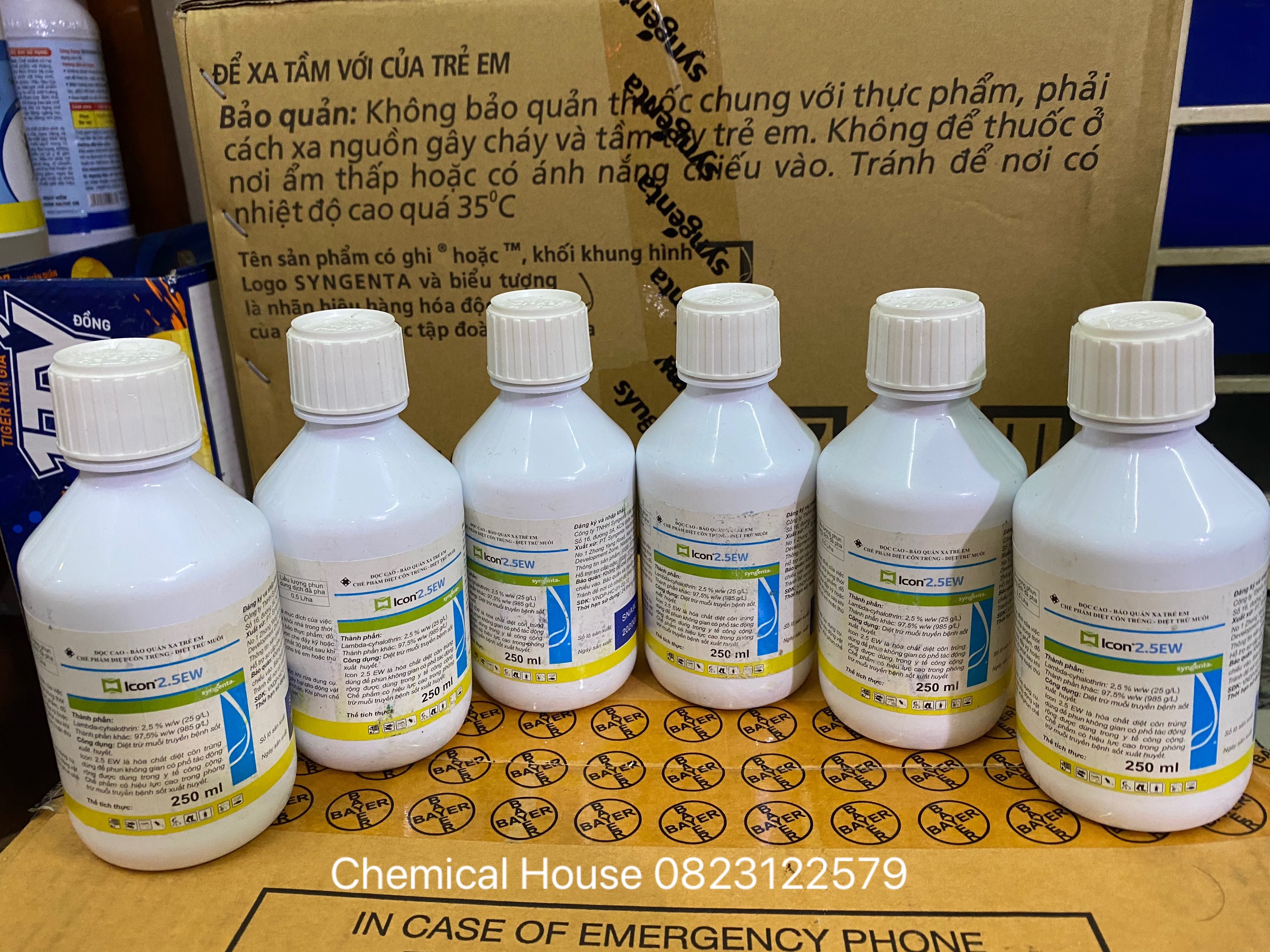 Thuốc diệt muỗi icon 2.5ew diệt tận gốc dịch sốt xuất huyết
