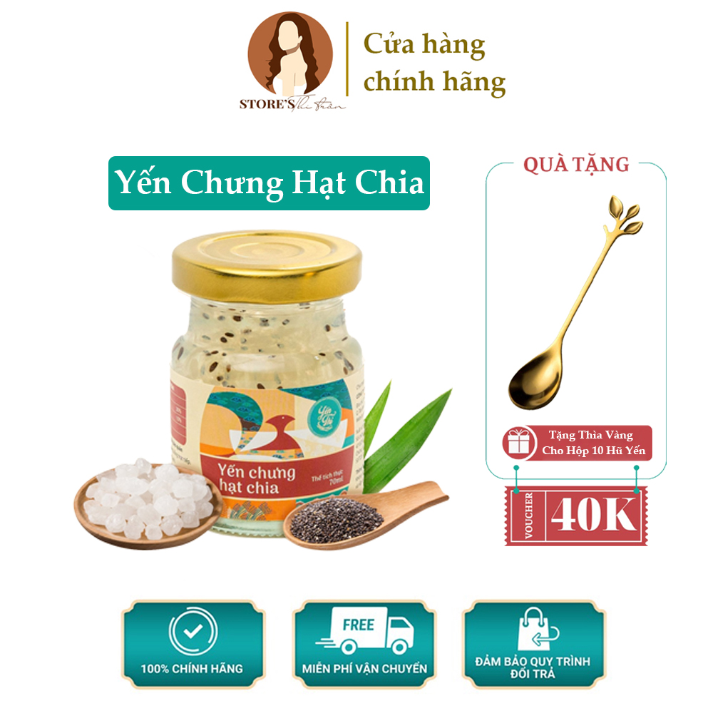 Yến chưng hạt chia - yến xào nguyên chất yến thị khánh hòa - 30% yến thô