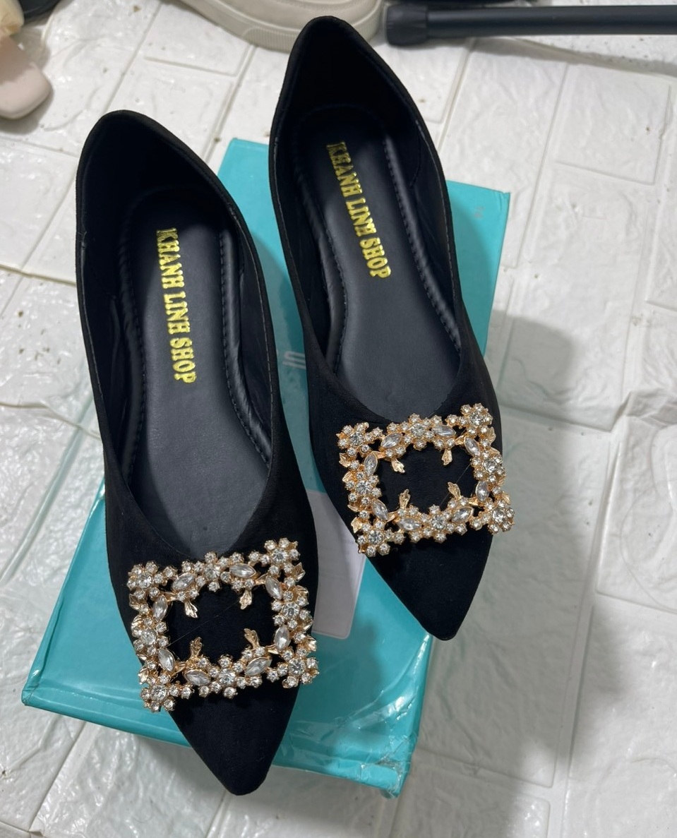 Giày búp bê giày bệt nữ giày nữ mũi nhọn dễ đi phù hợp nhiều