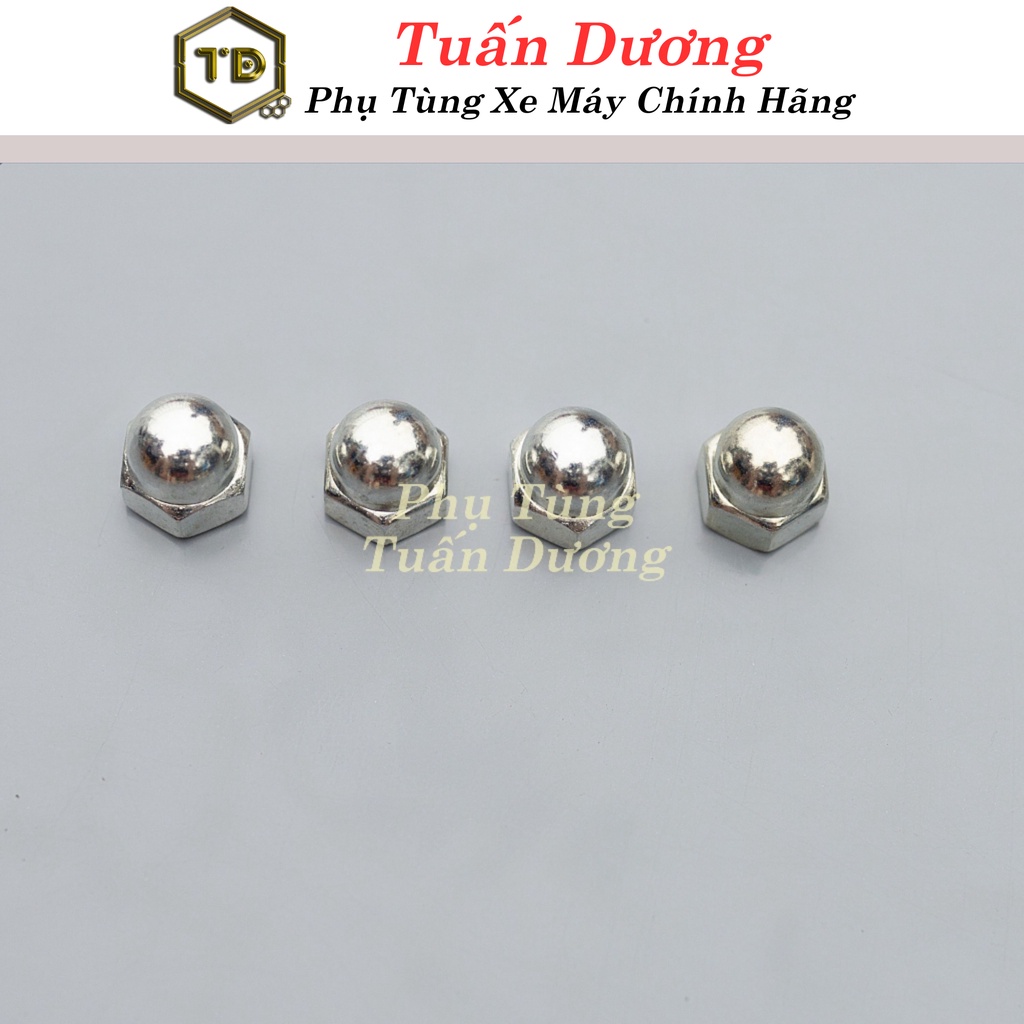 Ốc Bắt Giảm Xóc Sau Xe Máy (Giá 1 Con) - Hàng Xịn Lắp Như Zin Cho Dream Và Wave Các Loại