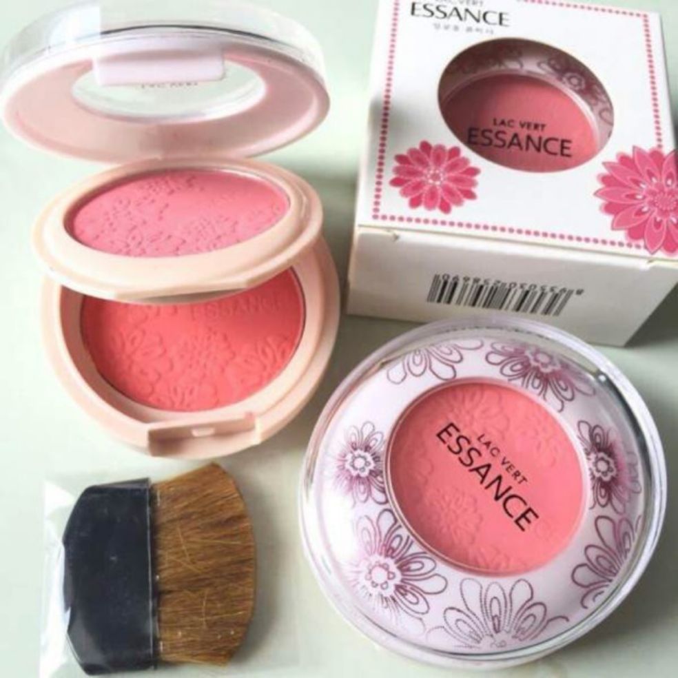 Phấn Má Hồng Lacvert Essance 2 tầng kèm cọ