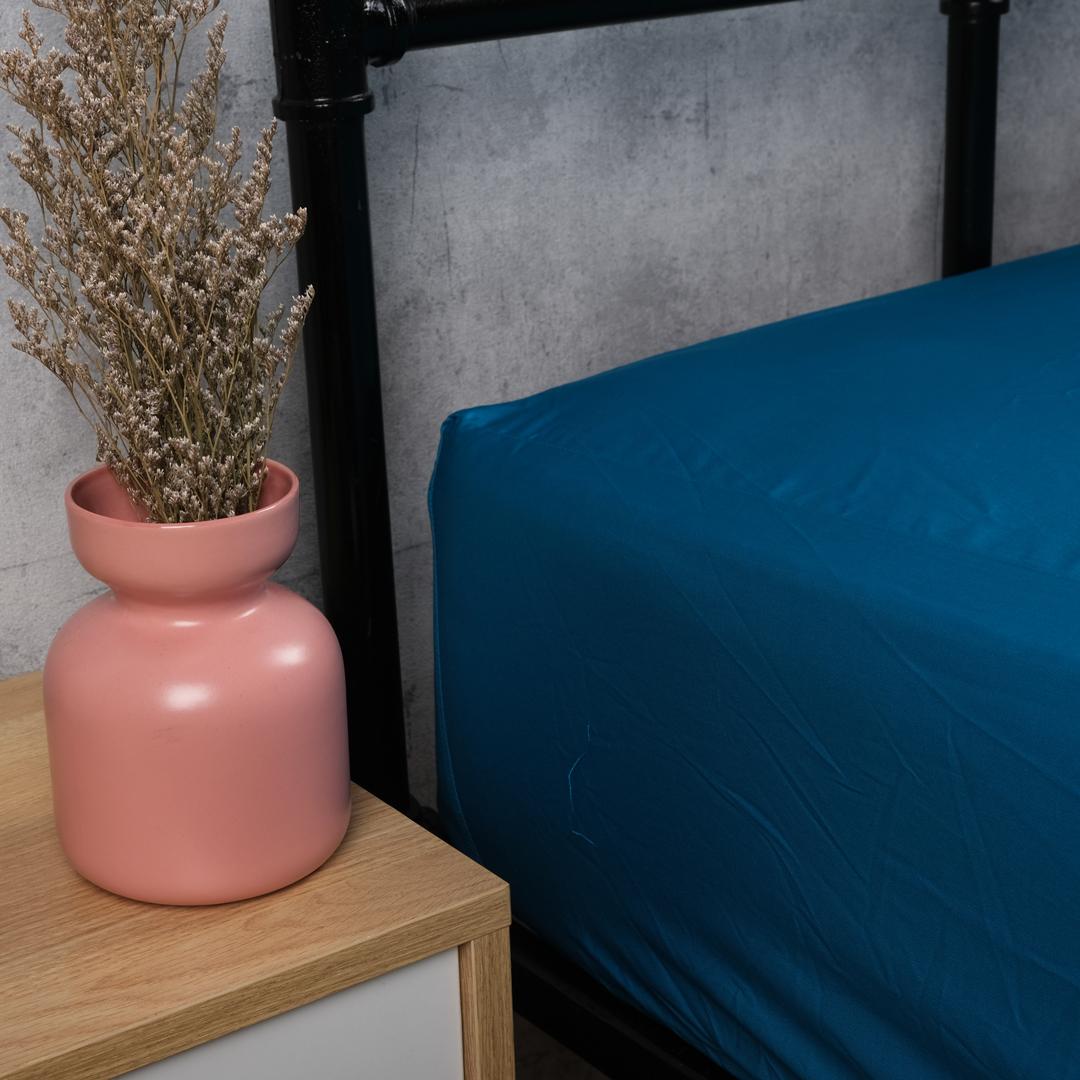 Ga Giường Drap Giường Ra Giường Cotton Satin Hàn Quốc Màu Trơn