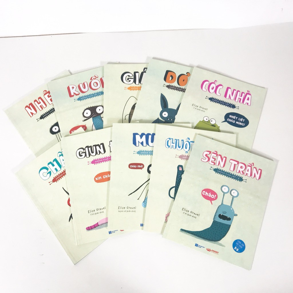 Sách - Những sinh vật í ẹ 10 cuốn