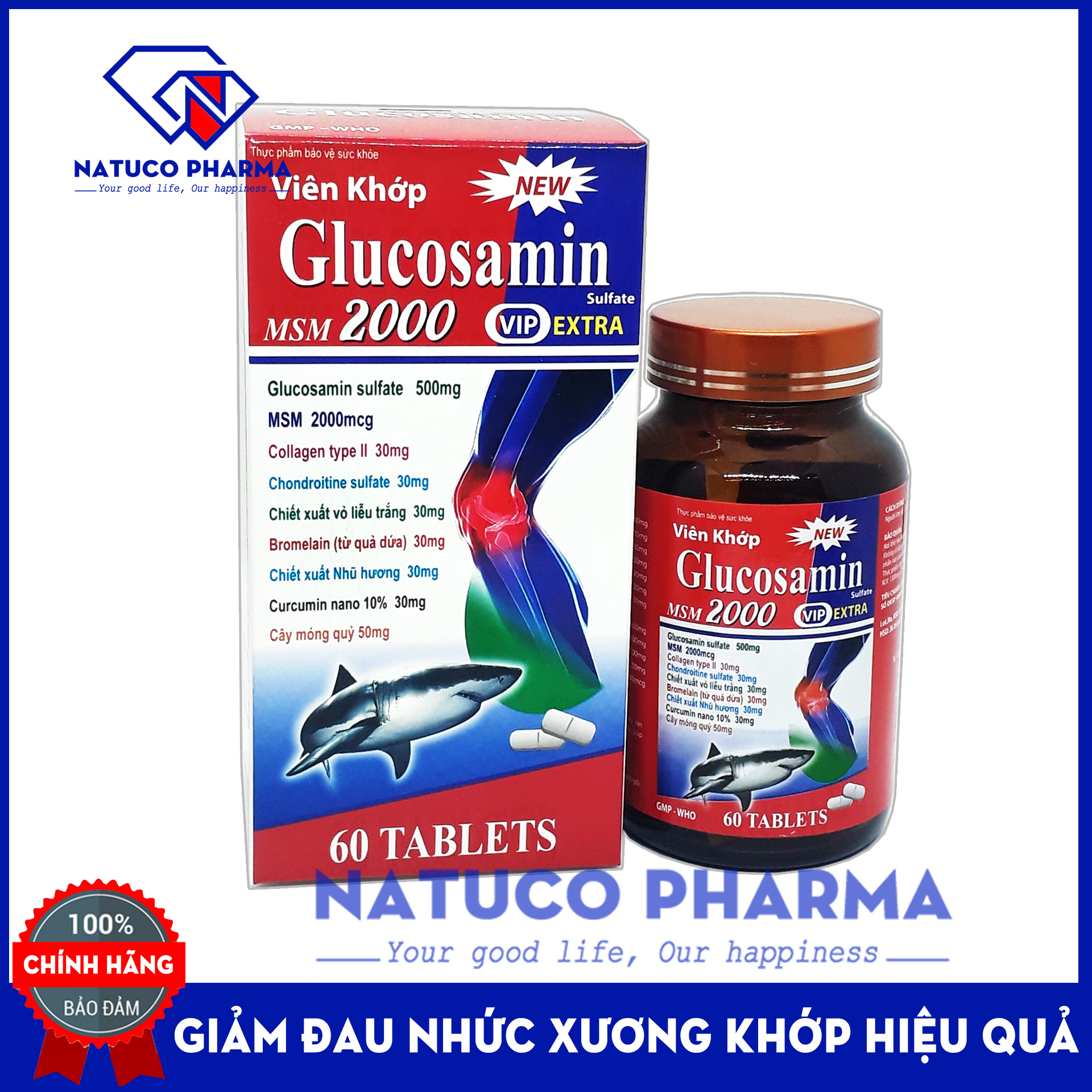 Viên Khớp Glucosamin 2000 VIP ETRXA