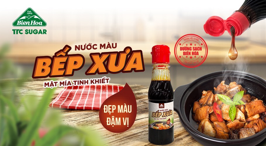 Combo 08 Chai Nước Màu Bếp Xưa 210g