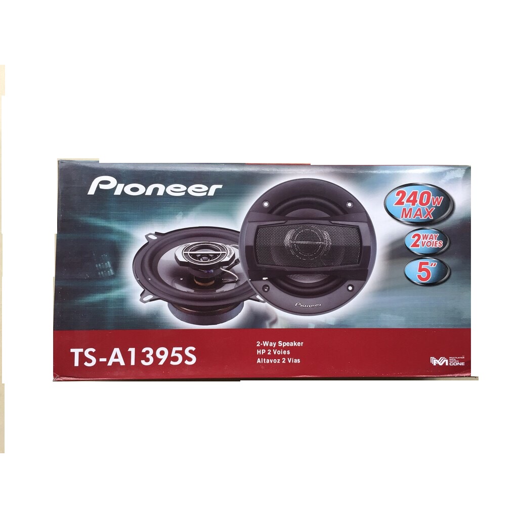 Loa Cánh Cửa 5 inch/13cm Pioneer TS-A1395S - Loa Đồng Trục 240W 2 Đường Tiếng Cho Ô Tô Xe Hơi