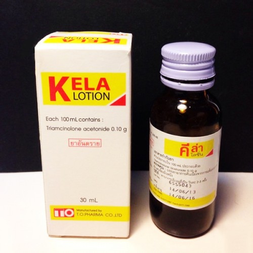 Dưỡng Thể Viêm Lỗ Chân Lông Kela Lotion 30ml Thái Lan