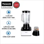 Máy Xay Sinh Tố Panasonic MX-MG5351WRA/MX-MG53C1CRA/MX-MP5151WRA - Công suất 700W- Dung tích 1.5L - Lưỡi dao thép không gỉ- cối xay thủy tinh/nhựa - Xay đá mịn - Hàng Chính Hãng - Bảo hành 12 tháng