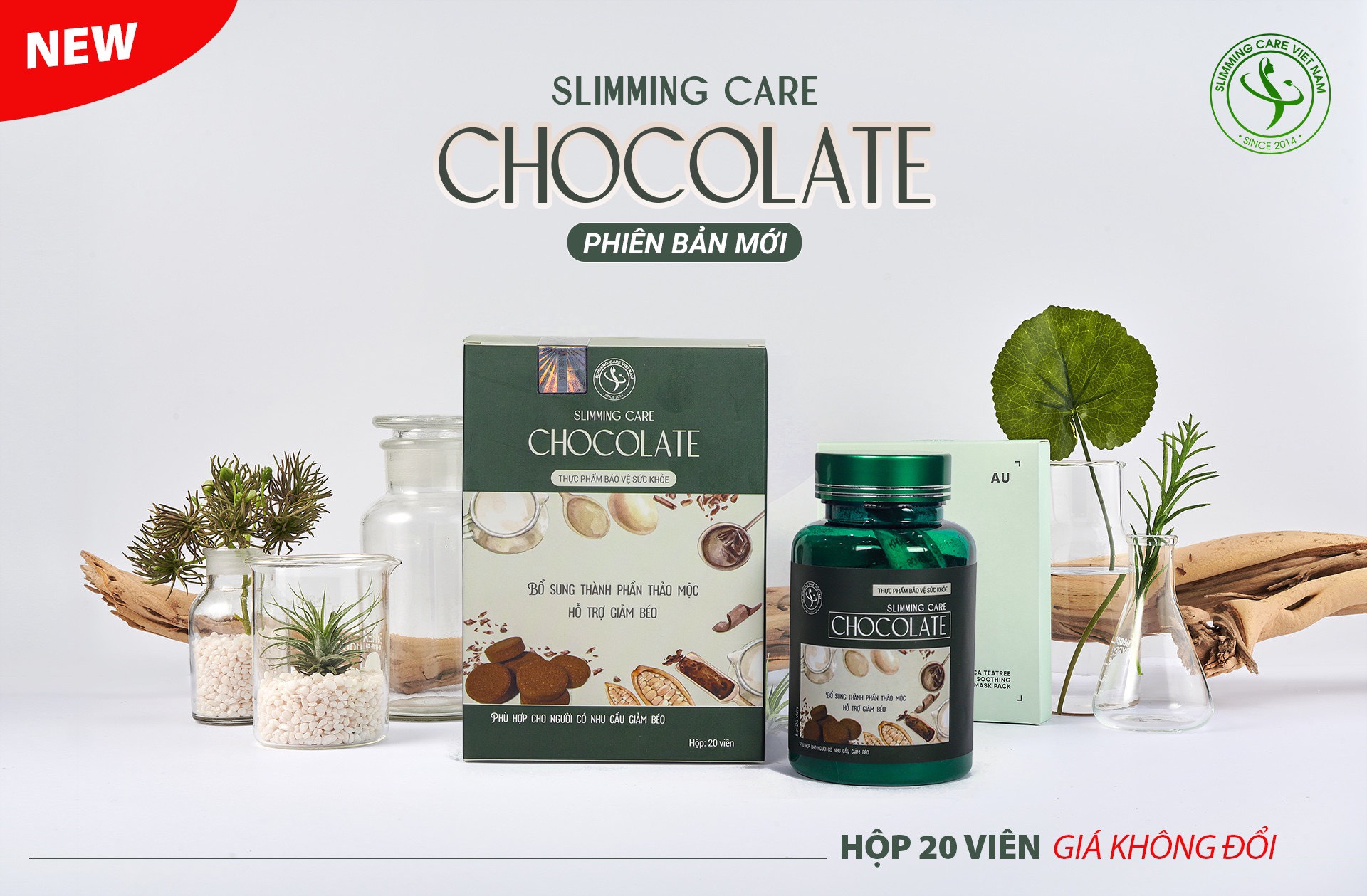 Socola giảm cân Slimming Care 20 viên chính hãng, giúp giảm cân hiệu quả sau 1 liệu trình sử dụng