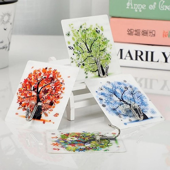 Móc dán tường 3D siêu dính siêu rẻ nhiều mẫu - Móc dán tường chịu lực - Móc treo