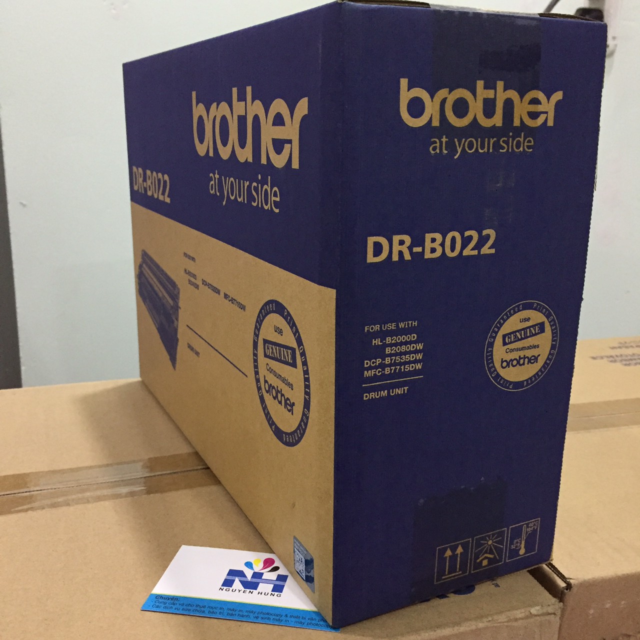 Cụm Drum Brother DR-B022. Mới nguyên seal. Dùng cho máy in Brother HL-B2000D/ B2080DW DCP-B7535DW MFC-B7715DW