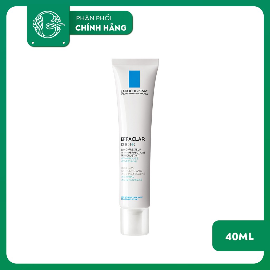 Kem Giảm Mụn La Roche-Posay Effaclar Duo(+) Soin Correcteur Anti-Imperfections 40ml