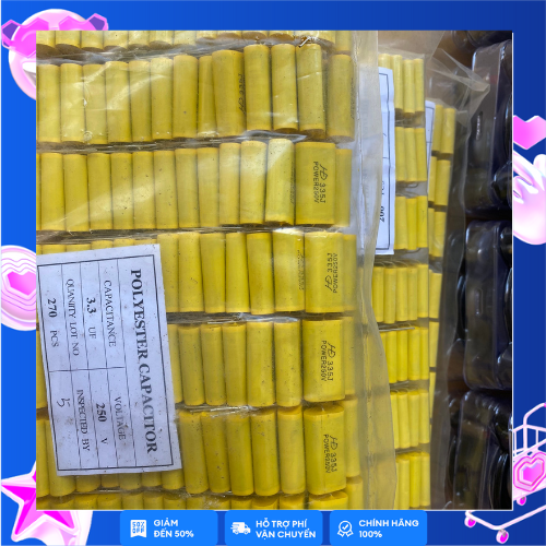 Tụ không phân cực ,Tụ Cản Treble Chống Cháy Treble