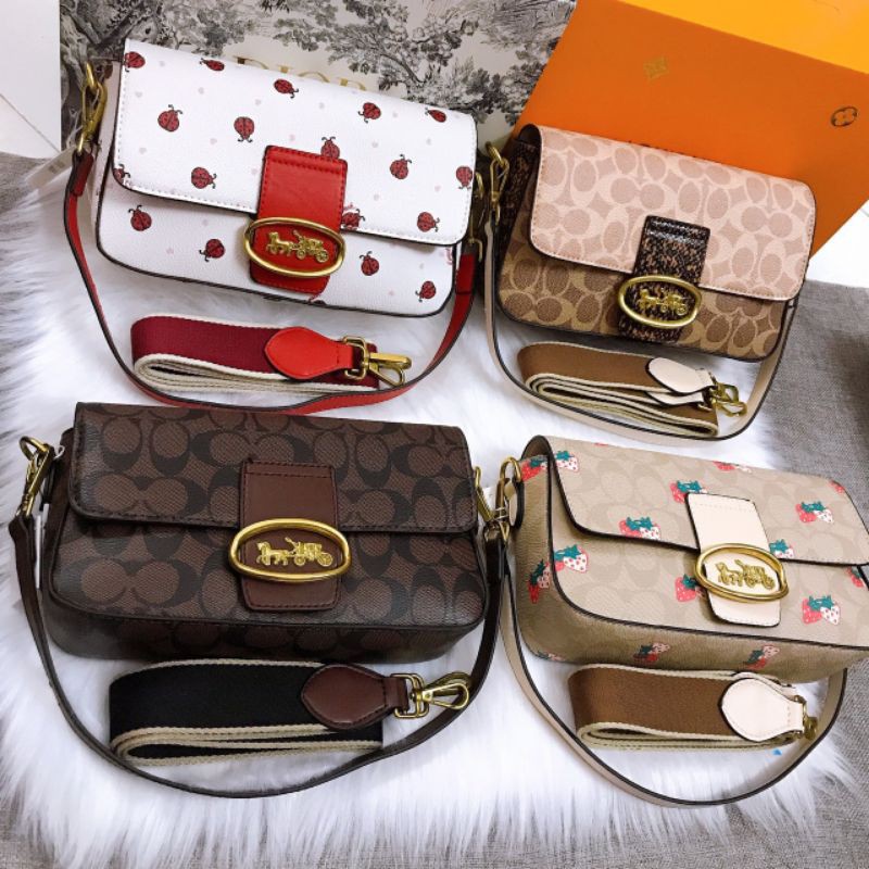 Túi xách nữ c.oa.c.h xuất dư size 23cm
