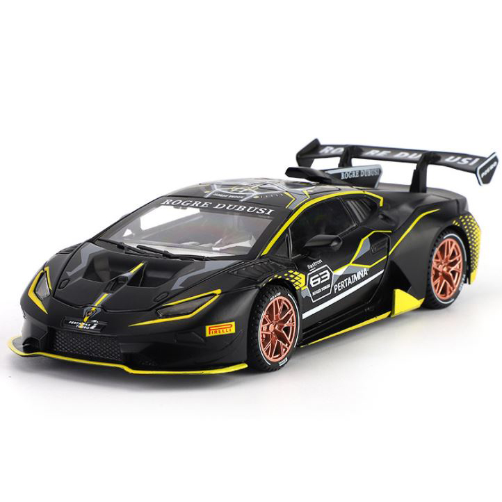 Siêu xe ô tô mô hình kim loại Lambo HURACÁN SUPER TROFEO EVO2 tỷ lệ 1:32