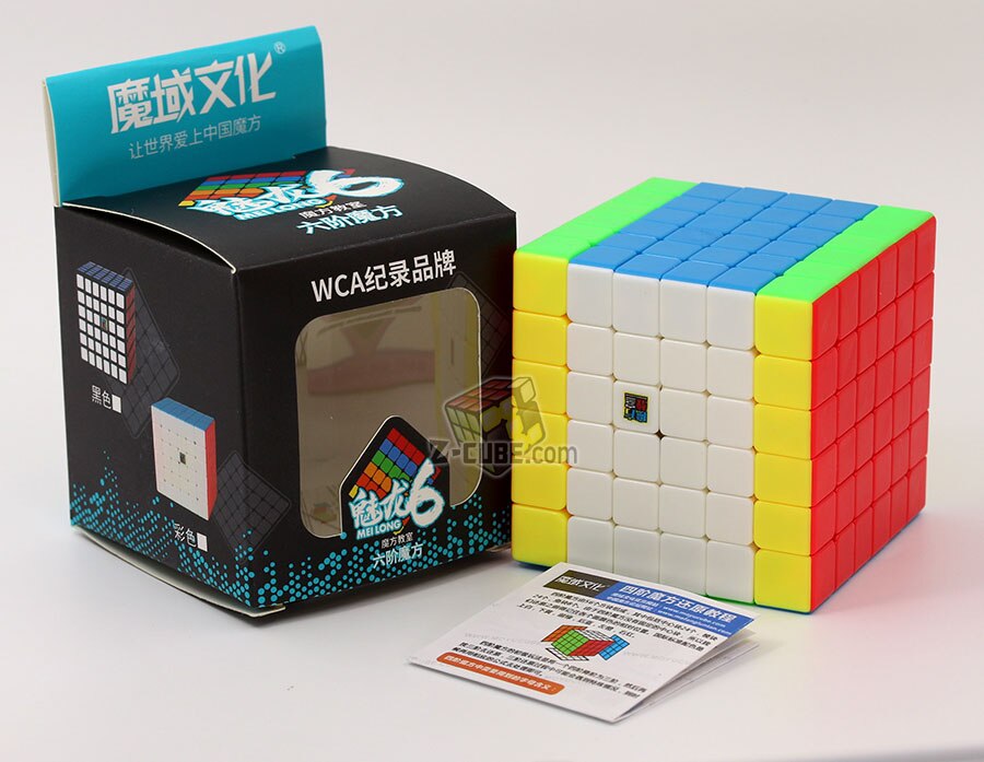 [HCM]Rubik 6x6 Stickerless MoYu MeiLong - (Tặng Dầu Bôi Trơn và Chân Đế) Rubik 6 tầng 6x6x6 Kích Hoạt Siêu Trí Não