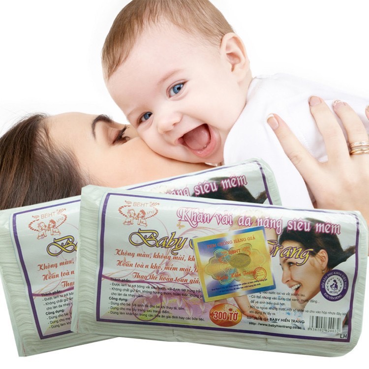 [HCM]Khăn Vải Khô Đa Năng Hiền Trang (171 TỜ/225G/GÓI)