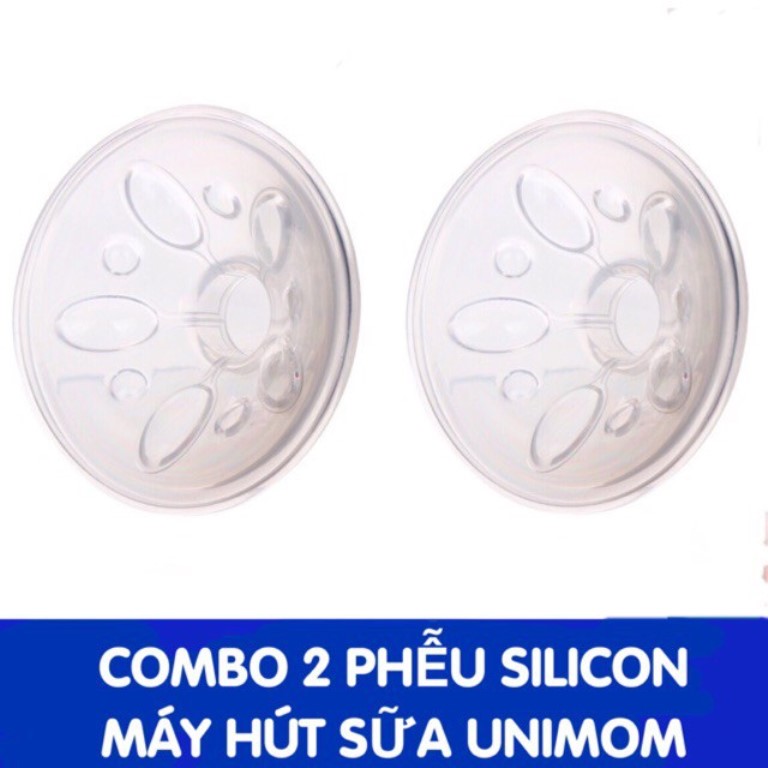 (FREESHIP ĐẾN 50k) (Dập nổi Made in Korea) COMBO 2 Phễu Maxa silicone - Phụ kiện máy hút sữa UNIMOM MEZZO, K-POP KPOP, ALLEGRO, FORTE, MINUET NAM1