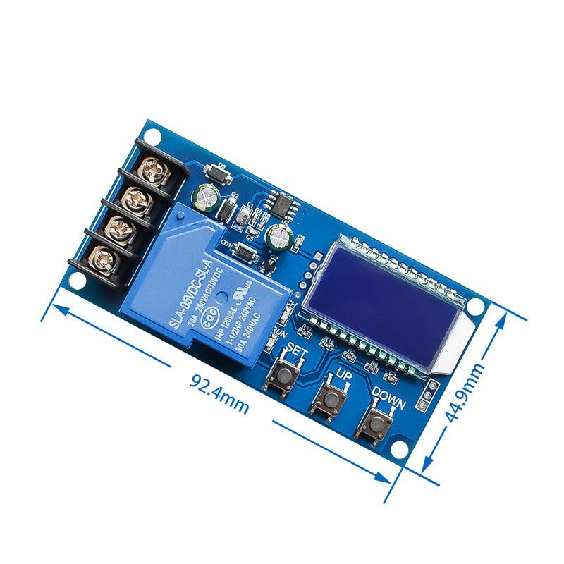 Mạch sạc acquy 12v bảo vệ quá tải 0-60vdc 30a