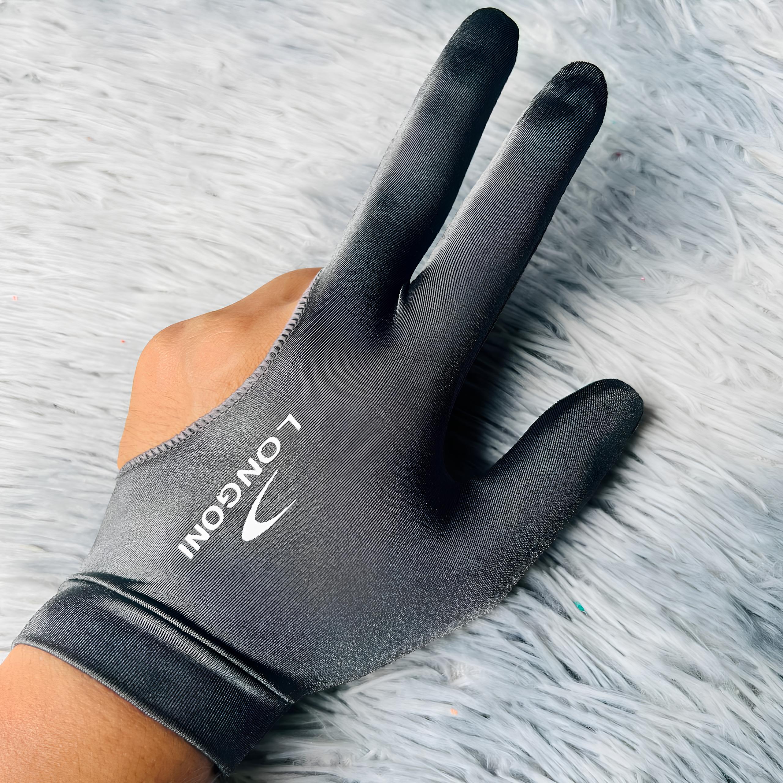 Găng Tay Bida Cá Nhân Longoni Hàng Nhập Khẩu Chất Lượng Cao , găng tay bida cá nhân