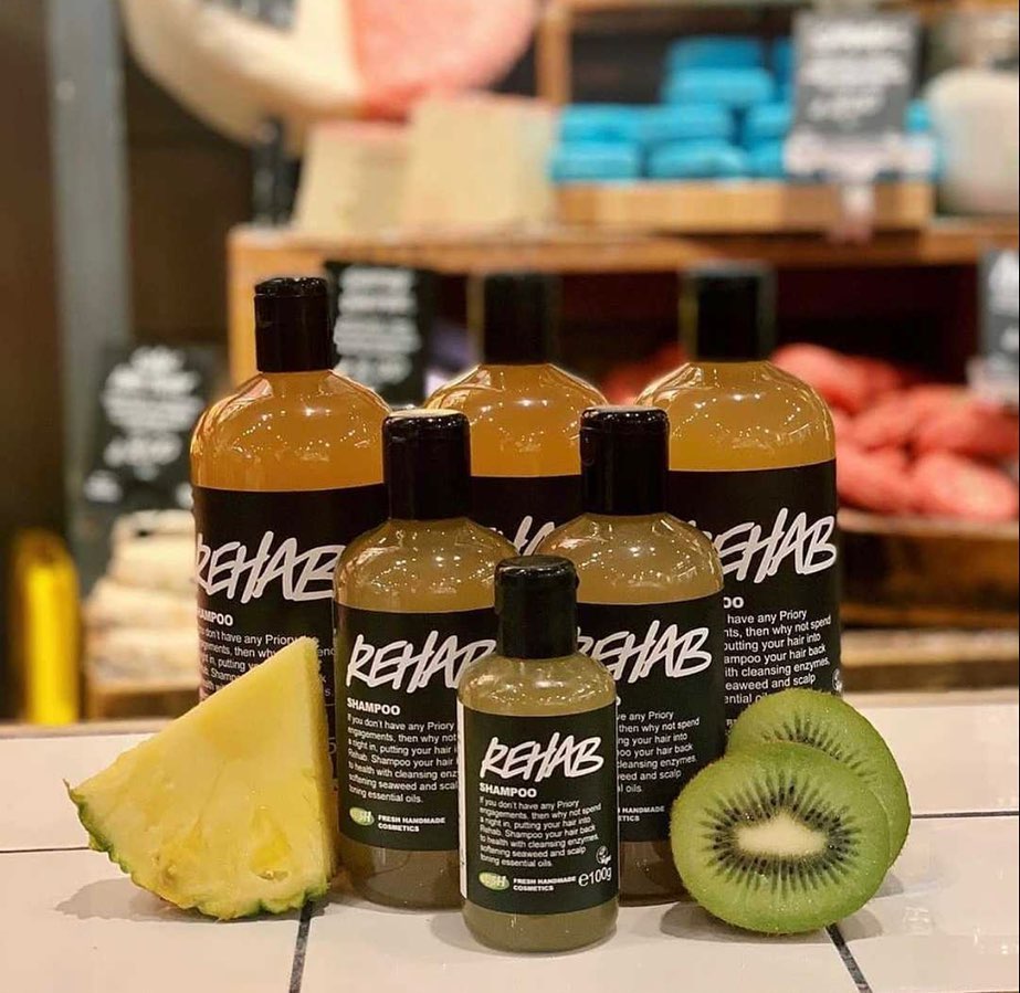 [HCM]Dầu gội LUSH - Rehab shampoo