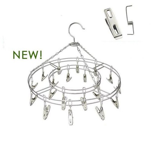 Móc tròn, móc chùm phơi quần áo chống gió inox ( Móc tròn, móc chùm treo quần áo trẻ em , móc inox, móc phơi quần áo )
