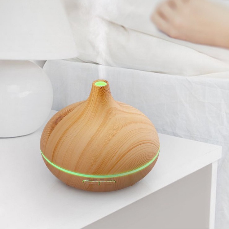 Máy xông tinh dầu cổ cao máy khuếch tán tinh dầu phun sương 550ml tạo ẩm thơm phòng diệt vi khuẩn khử mùi đuổi muỗi