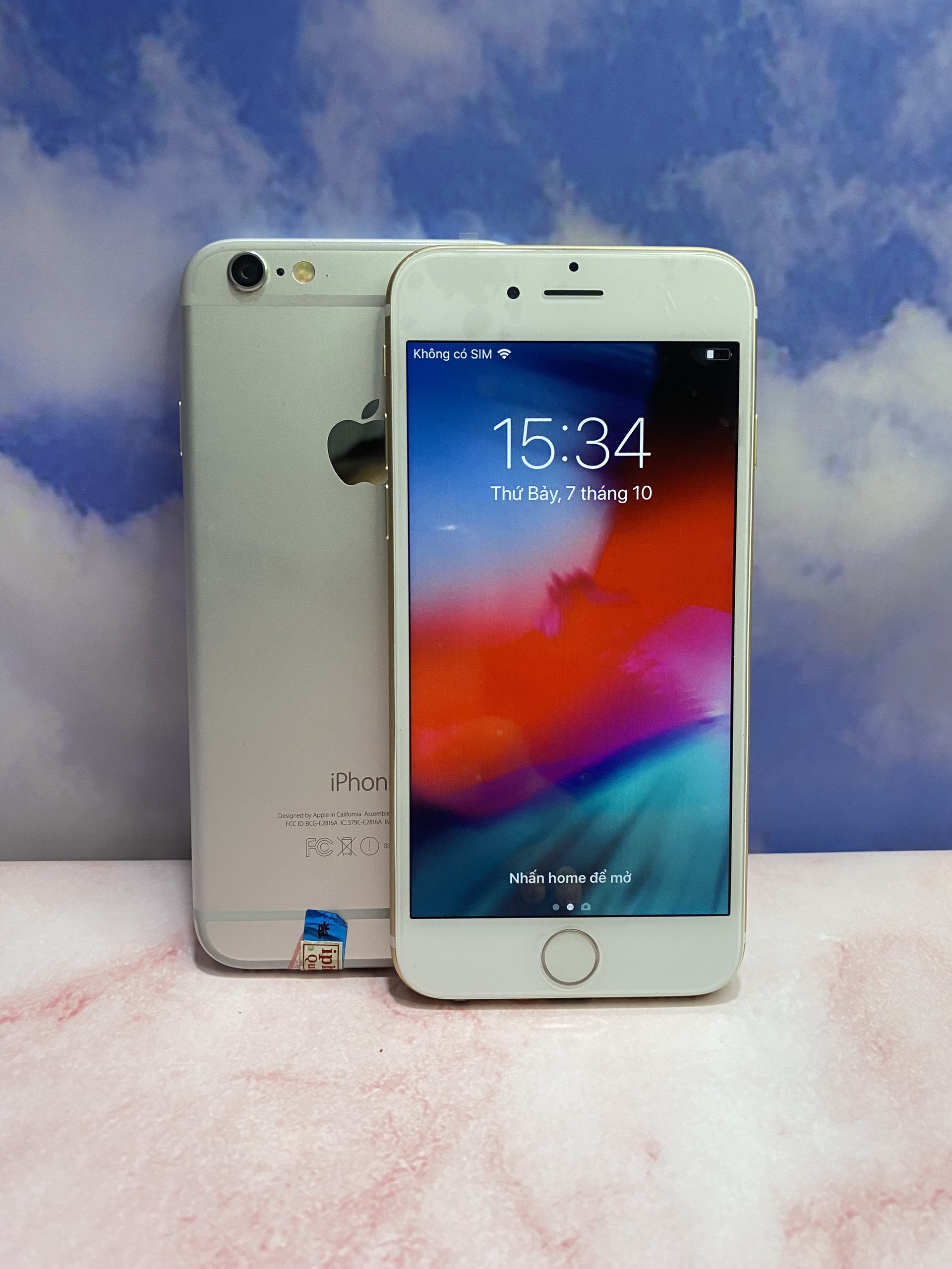 Điện thoại cảm ứng IP6g - Máy chính hãng - Cảm ứng mượt - Đầy đủ phụ kiện