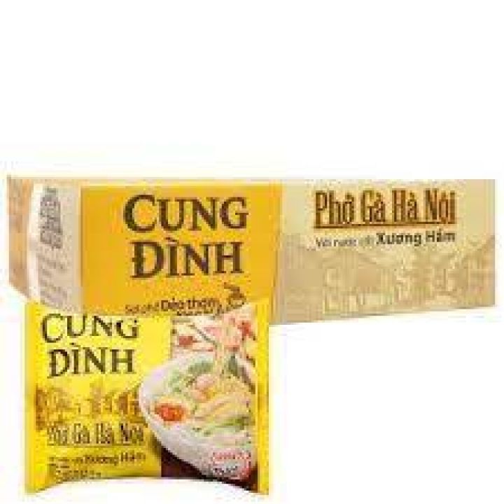 Thùng 30 gói phở gà cung đình 68g